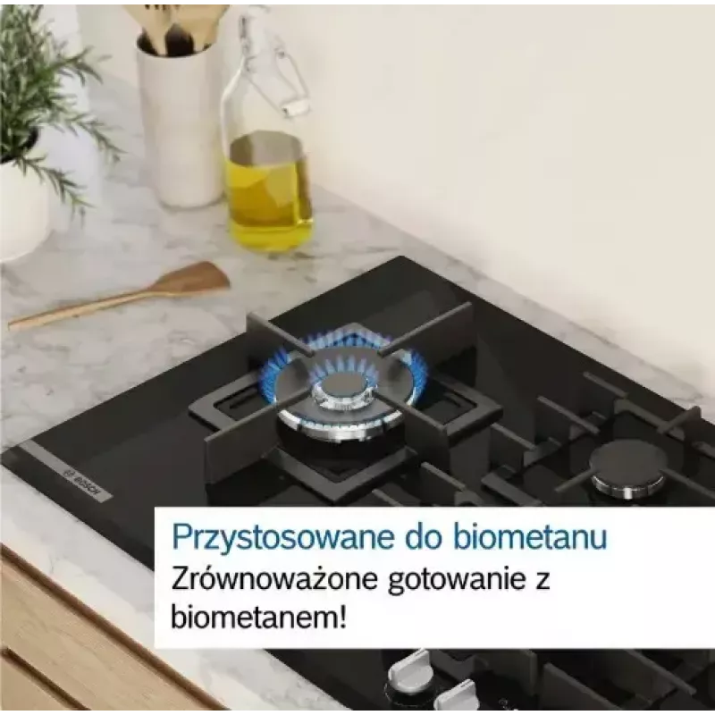 Bosch Serie 6 PCQ7A5I90 dujinė kaitlentė nerūdijančio plieno įmontuojama 75 cm 5 zonos