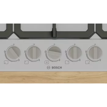Bosch Serie 4 PGQ7B5K90 dujinė kaitlentė nerūdijančio plieno įmontuojama 75 cm 5 zonos