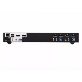 ATEN CS1942DP-AT-G 2 prievadų USB 3.0 DisplayPort dviejų monitorių KVMP jungiklis