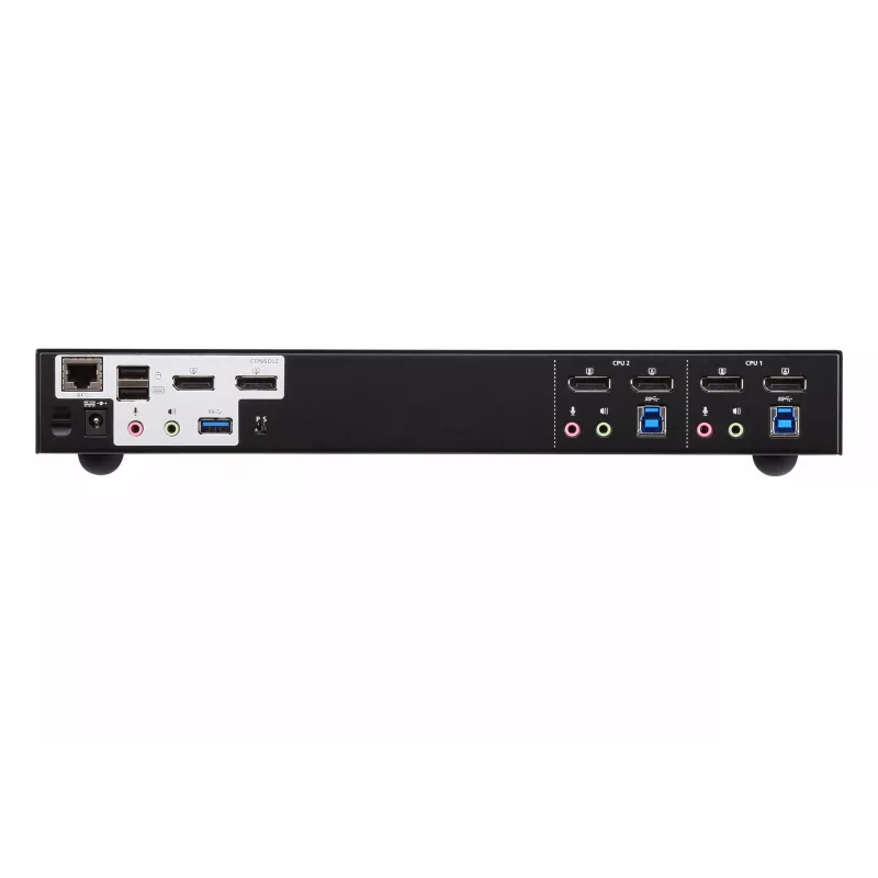 ATEN CS1942DP-AT-G 2 prievadų USB 3.0 DisplayPort dviejų monitorių KVMP jungiklis