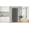 Šaldytuvas-šaldiklis Bosch Serie 4 KGN49OCAF, laisvai pastatomas, 440 L bendras, antracito spalvos, No Frost