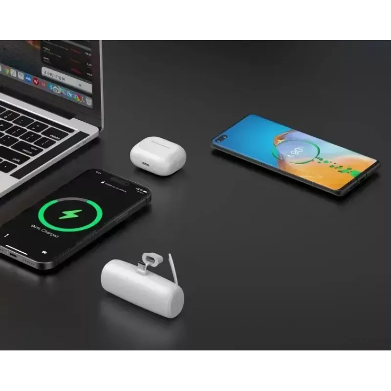 Nešiojamas maitinimo bankas Rebeltec P5 PLUG-IN 5000mAh
