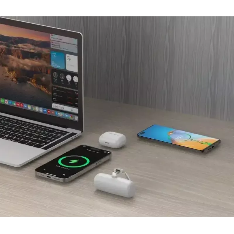 Nešiojamas maitinimo bankas Rebeltec P5 PLUG-IN 5000mAh
