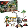 LEGO Jurassic World rinkinys 76973 — Raptorius ir Titanozauras su 3 figūrėlėmis, 582 dalys, nuo 7 metų