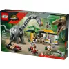 LEGO Jurassic World rinkinys 76973 — Raptorius ir Titanozauras su 3 figūrėlėmis, 582 dalys, nuo 7 metų