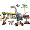 LEGO Jurassic World rinkinys 76973 — Raptorius ir Titanozauras su 3 figūrėlėmis, 582 dalys, nuo 7 metų