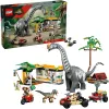 LEGO Jurassic World rinkinys 76973 — Raptorius ir Titanozauras su 3 figūrėlėmis, 582 dalys, nuo 7 metų