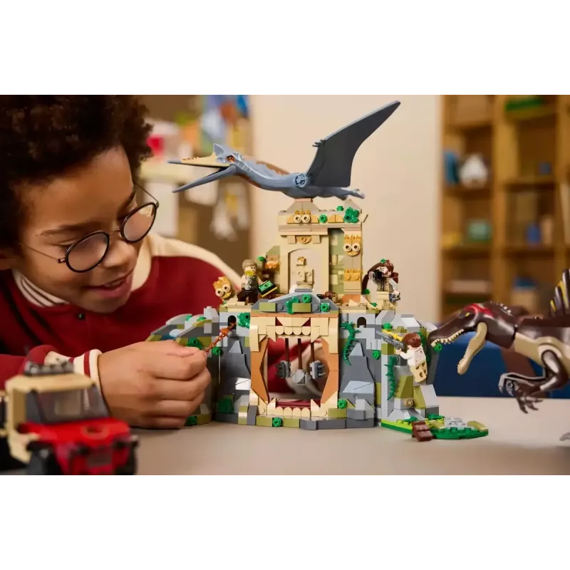 LEGO Jurassic World Oro misija su Kecalkoatlu ir Spinozauru 76976 — 984 detalės, 4 minifigūrėlės, nuo 8 metų