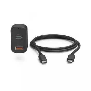 Automobilinis įkroviklis Hama 00200018, 12-24V, USB-C, juodas