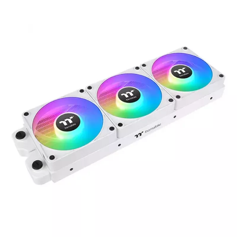 Ventiliatorių rinkinys Thermaltake CT120 EX ARGB Sync White 3 vnt.