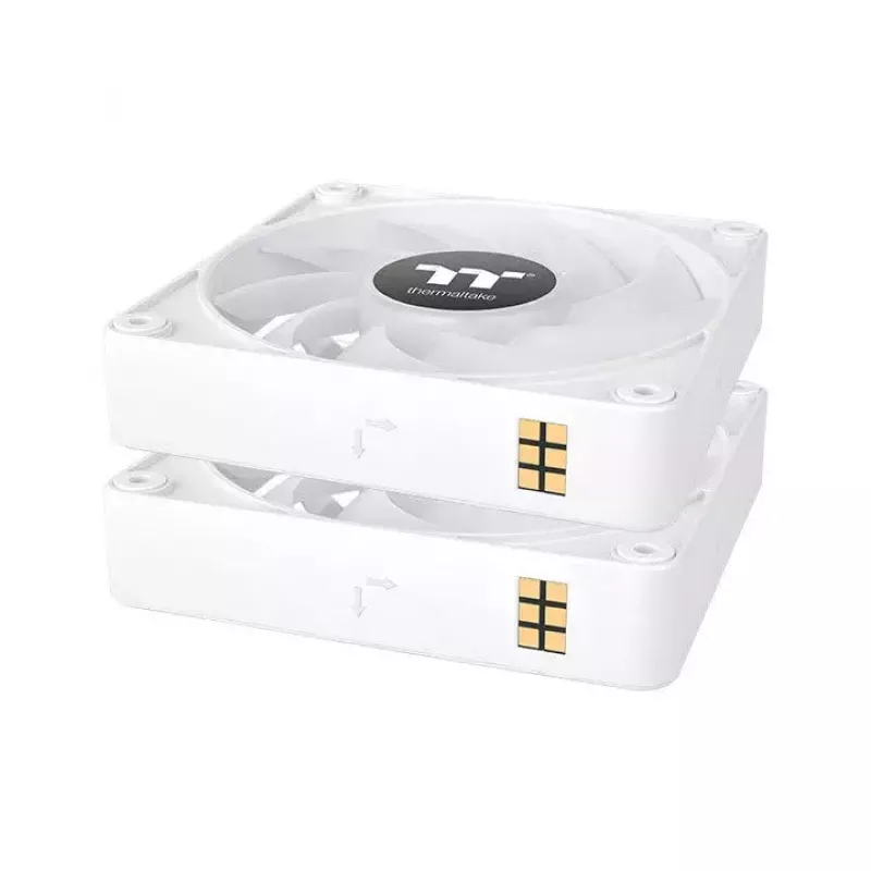 Ventiliatorių rinkinys Thermaltake CT120 EX ARGB Sync White 3 vnt.