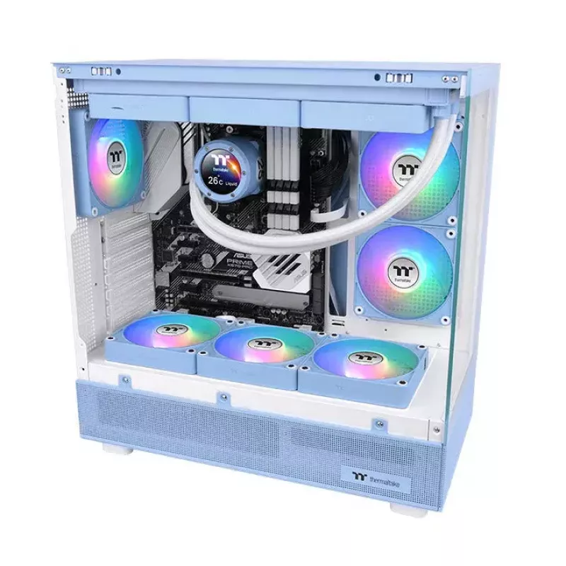 Ventiliatorius Thermaltake CT120 EX ARGB Sync Hydrangea Blue 12cm 68CFM Hydraulic