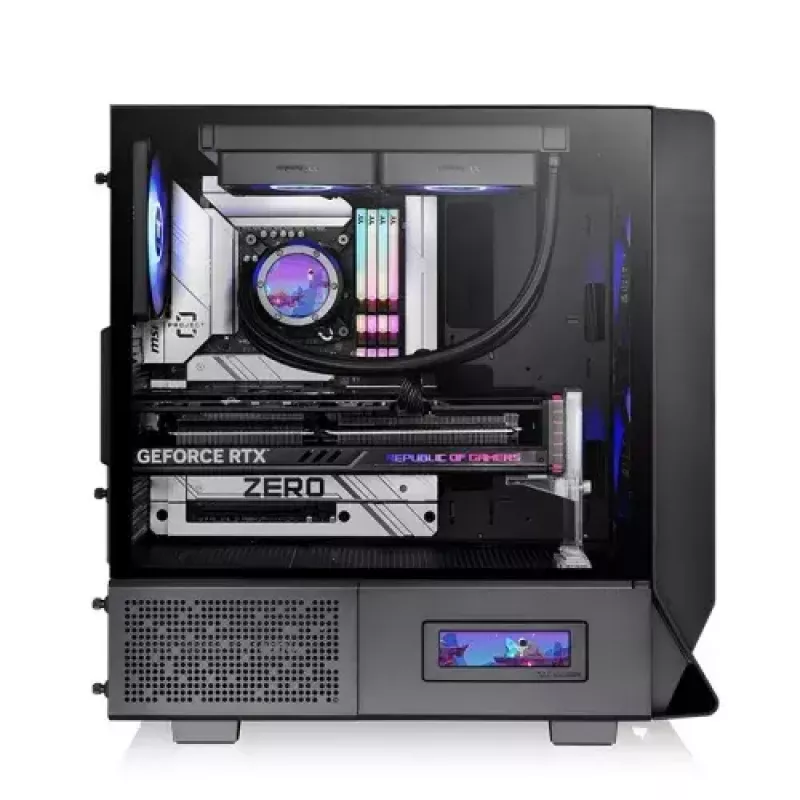 PC korpusas Thermaltake Ceres 330 TG Midi Tower Juodas