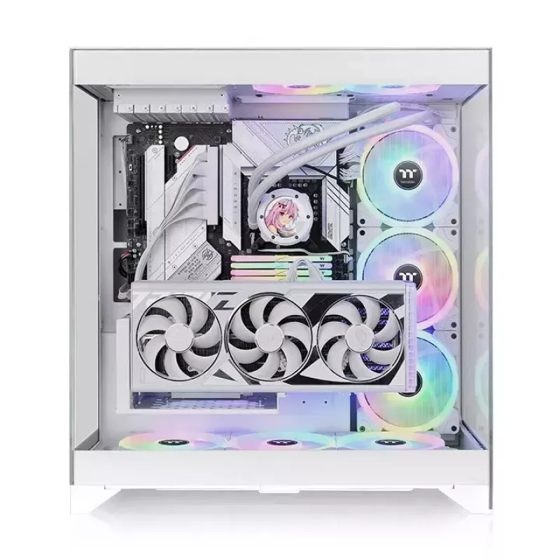 Kompiuterio korpusas Thermaltake CTE E550 TG Midi Tower Baltas