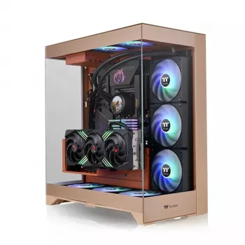 PC korpusas Thermaltake CTE E550 TG Midi Tower Smėlio spalvos