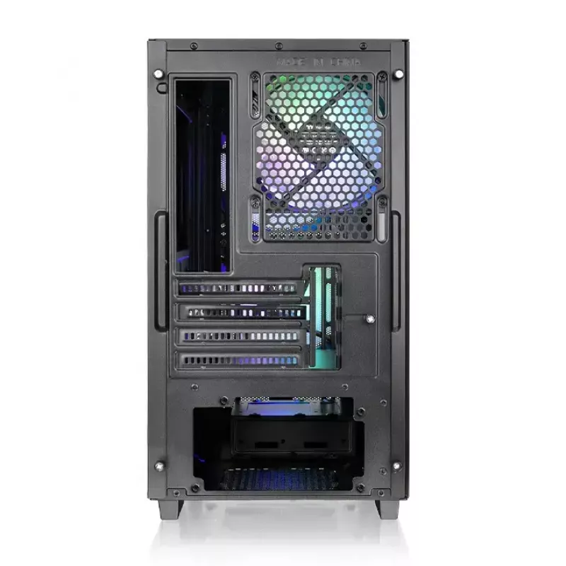 PC korpusas Thermaltake Versa H16 TG ARGB Micro Tower juodas