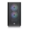 PC korpusas Thermaltake Versa H16 TG ARGB Micro Tower juodas