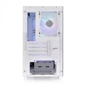 PC korpusas Thermaltake Versa H16 TG ARGB Micro Tower Baltas