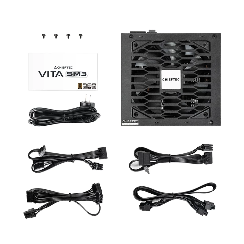 Maitinimo blokas Chieftec Vita BPX-850-C 850 W 20+4 pin ATX ATX Juodas