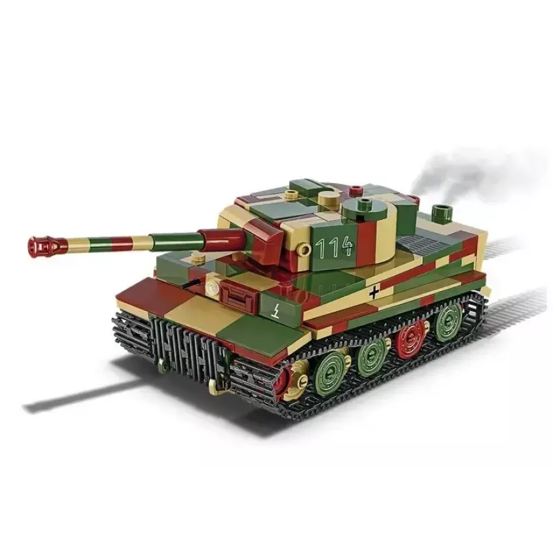 Cobi Pz.Kpfw. VI Tiger Ausf. E 1:35 mastelio plytelių rinkinys – detalus tanko modelis