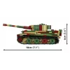 Cobi Pz.Kpfw. VI Tiger Ausf. E 1:35 mastelio plytelių rinkinys – detalus tanko modelis