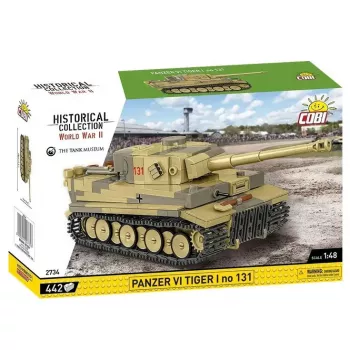 Konstruktorius Cobi Panzer VI Tiger I 442 dalys modelis COIB-2734