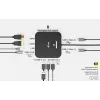 ITEC USB-C Dual HDMI C31DUALHDMIDOCKPD dokų stotelė – Dvigubas 4K 60Hz, 100W Power Delivery