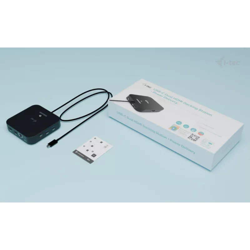 ITEC USB-C Dual HDMI C31DUALHDMIDOCKPD dokų stotelė – Dvigubas 4K 60Hz, 100W Power Delivery