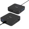 i-tec USB-C DP Dual HDMI dokavimo stotelė, 100 W Power Delivery