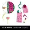Monster High Skulltimate Secrets Garden Mysteries žaidimų rinkinys su Venus McFlytrap lėle ir 19+ staigmenų