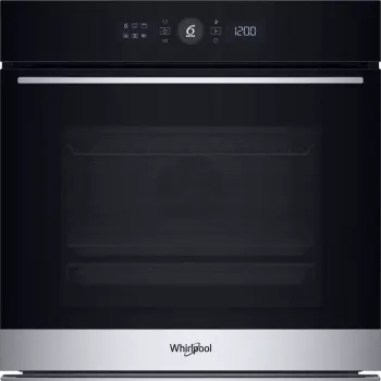 Whirlpool WOI5S8HM1SXA įmontuojama elektrinė orkaitė 73 L, juoda, nerūdijantis plienas