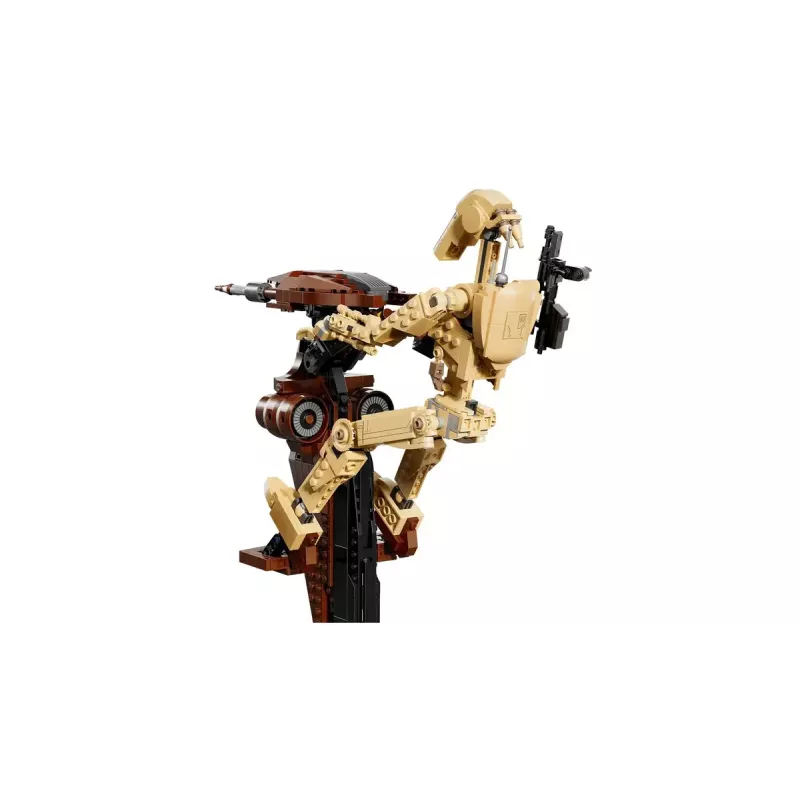LEGO statybinis rinkinys Star Wars Battle Droid su STAP 75428 — 1088 dalių, 1 minifigūrėlė, ekspozicijos dydis 140×380×300 mm