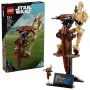 LEGO statybinis rinkinys Star Wars Battle Droid su STAP 75428 — 1088 dalių, 1 minifigūrėlė, ekspozicijos dydis 140×380×300 mm
