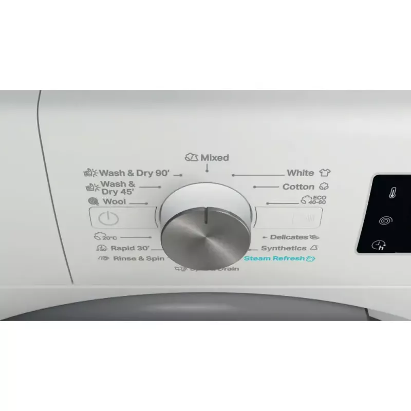 Skalbimo džiovintuvas WHIRLPOOL FFWDB 864489 SV EE priekinis pakrovimas 6 kg 1400 aps./min. baltas