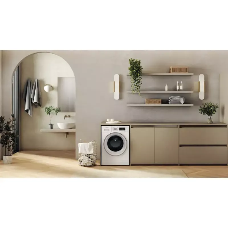 Skalbimo džiovintuvas WHIRLPOOL FFWDB 864489 SV EE priekinis pakrovimas 6 kg 1400 aps./min. baltas