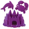 Kinetic Sand 2 svarai violetinis žaidimų smėlis, formuojamas sensorinis žaislas vaikams, užsandarinamas maišelis (pakuotė gali skirtis), nuo 3 metų