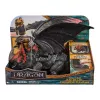 Žaislinis drakonas Spin Master – World of Berk: Red Death kramtantis siautėjimas su išskirtine Toothless figūrėle, 11 colių, nuo 4 metų