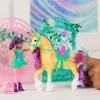 Unicorn Academy, Ava lėlė ir besikeičiančios spalvos Leaf arklidžių žaidimų rinkinys, Velykų dovanų idėja, 15 aksesuarų, lėlės ir vienaragiai mergaitėms nuo 4 metų