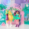 Unicorn Academy, Ava lėlė ir besikeičiančios spalvos Leaf arklidžių žaidimų rinkinys, Velykų dovanų idėja, 15 aksesuarų, lėlės ir vienaragiai mergaitėms nuo 4 metų