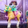 Unicorn Academy, Ava ir Augalinės magijos lapas su šviesos efektu, 2 jojimo aksesuarai, lėlės ir vienaragiai mergaitėms nuo 4 metų