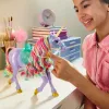 Spin Master Unicorn Academy Wildstar vienaragio figūrėlė 11 colių su permatomu balnu ir kamanomis, įvairiaspalvė, plastikinė, nuo 4 metų