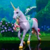 Spin Master Unicorn Academy Wildstar vienaragio figūrėlė 11 colių su permatomu balnu ir kamanomis, įvairiaspalvė, plastikinė, nuo 4 metų