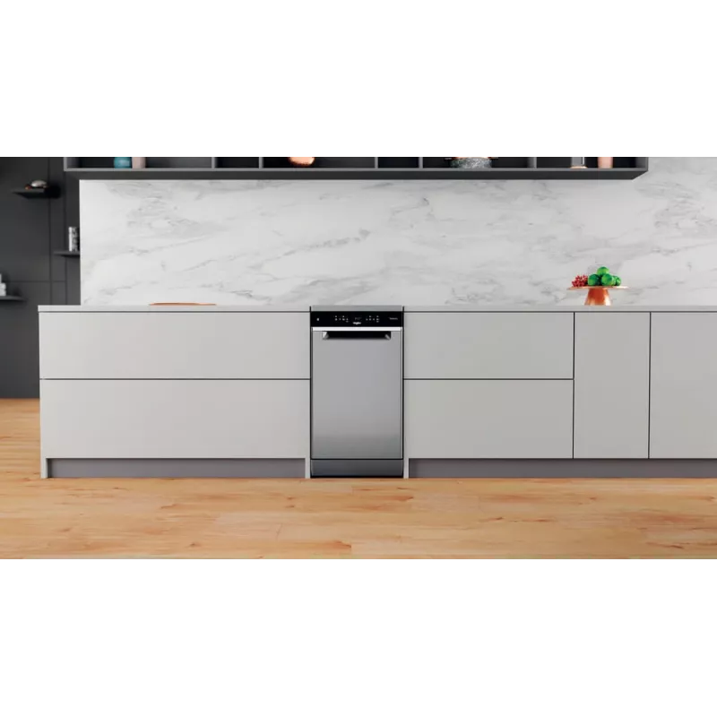 Indaplovė Whirlpool WSBO 3O34 PF X pusiau įmontuojama 10 komplektų