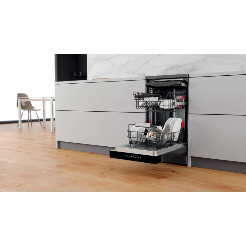 Indaplovė Whirlpool WSBO 3O34 PF X pusiau įmontuojama 10 komplektų