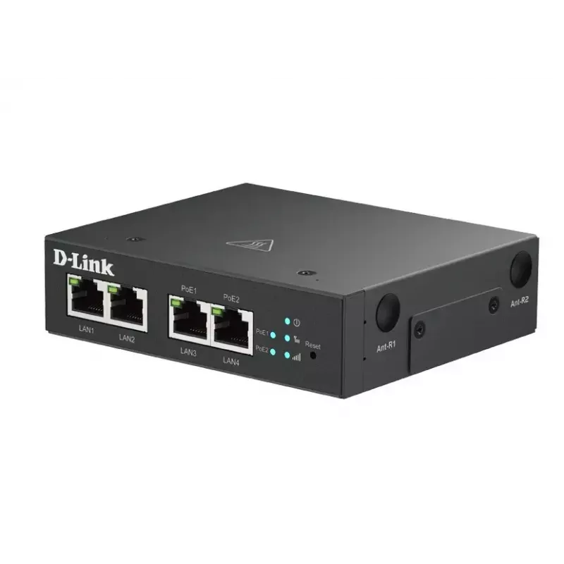 4G LTE PoE modemas D-Link DWM-314-TP su Power over Ethernet ir SIM lizdu