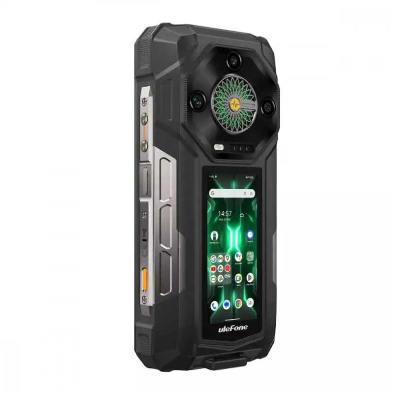 Išmanusis telefonas UleFone Armor 33 Pro 5G 6,3 colio 16GB/512GB juodas, energijos klasė A
