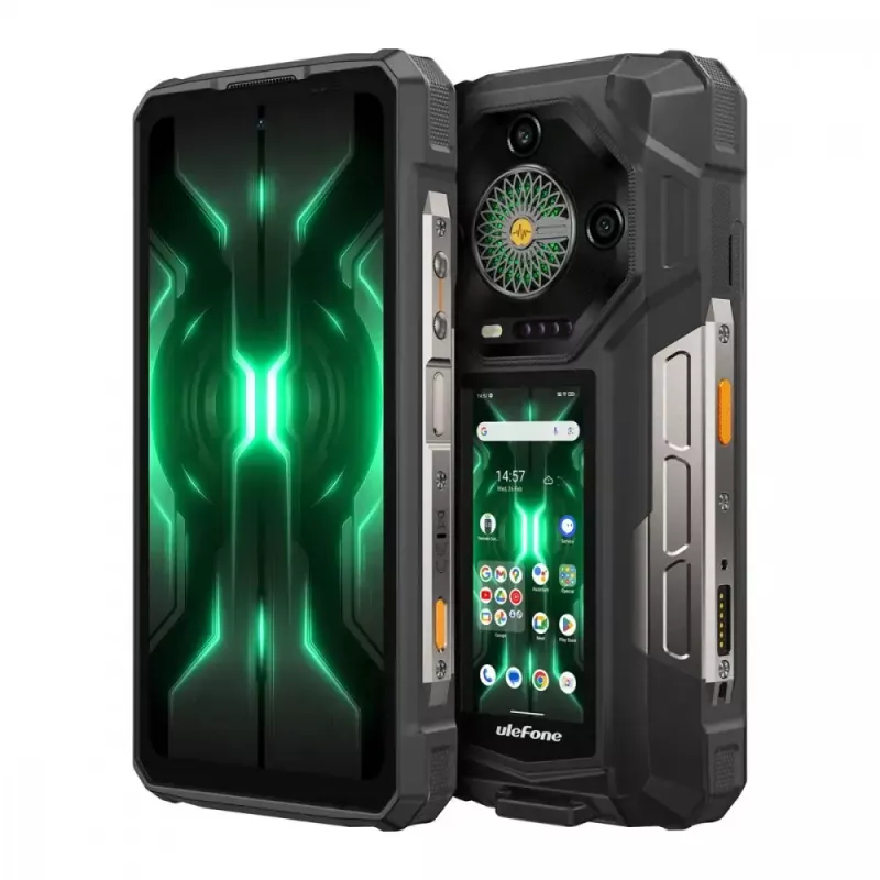 Išmanusis telefonas UleFone Armor 33 Pro 5G 6,3 colio 16GB/512GB juodas, energijos klasė A