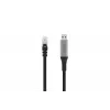 DIGITUS USB 3.2 Gen1 – RJ45 Ethernet kabelis CAT6a S/FTP juodas 3m