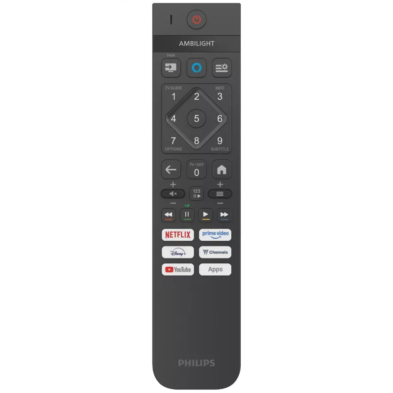 Philips 85PUS9010/12 televizorius 2,16 m (85 col.) 4K Ultra HD Smart TV Wi-Fi Juodas