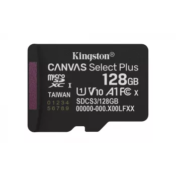 Kingston Canvas Select Plus 128GB microSDXC A1 U1 V10